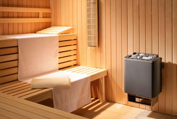 Elleriyle apartmanda sauna: ve iletişim ekipmanları