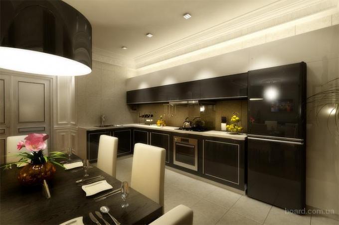 oturma odası mutfak tasarımı 20 m2