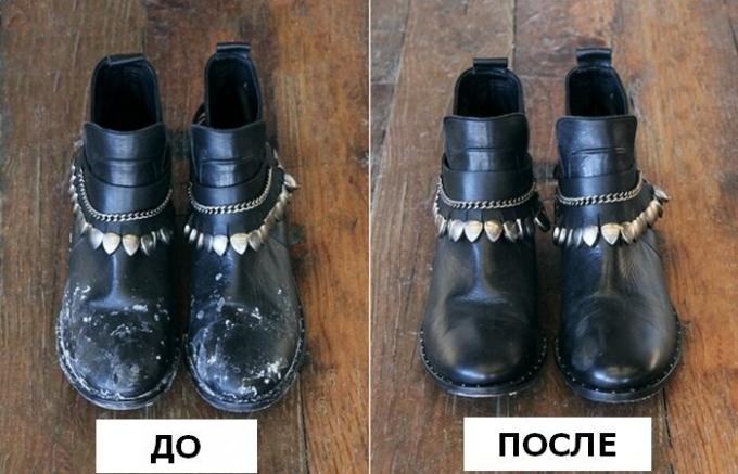  Hatta sezon dışında mükemmel ölçüde temiz ayakkabılar üç adımı,