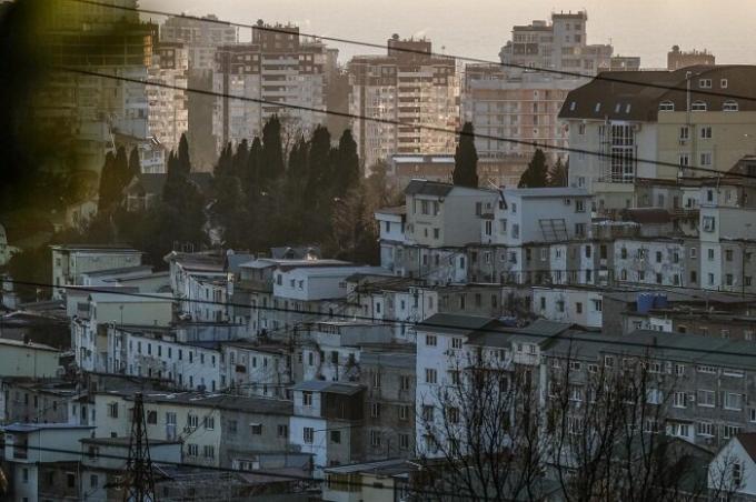 Bütün şehir birbirine dolaşmış ağdır "Rus favelas."