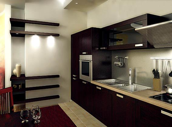 apartmanda mutfak tasarımı