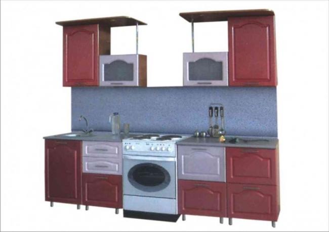 Küçük bir mutfak için mutfak seti (51 fotoğraf): Kurulum için DIY video talimatları, ucuz ürünlerin özellikleri, renkler, fiyat, fotoğraf