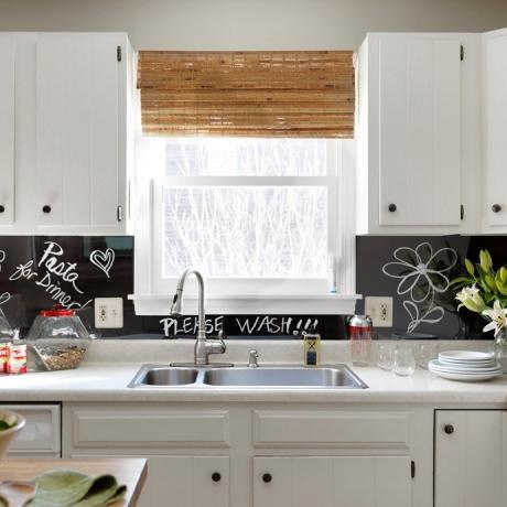 DIY mutfak dekoru (36 fotoğraf): tasarım için video talimatları, güzel ilginç çizim örnekleri, fiyat, fotoğraf