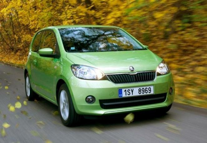 Skoda Citigo - Çek üreticinin en küçük araba. | Fotoğraf: autochehol.com.ua.