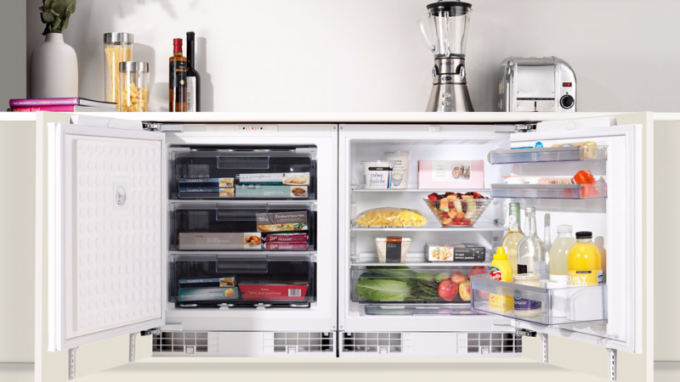 Küçük bir mutfak için buzdolabı: 6 kurulum seçeneği