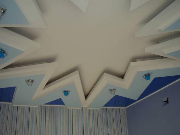 Mutfakta alçıpan tavan (42 fotoğraf): asma yapıların tasarımı, video ve fotoğraf