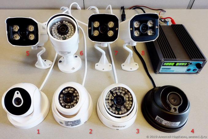 Güç CCTV kameraları. beklenmedik keşif