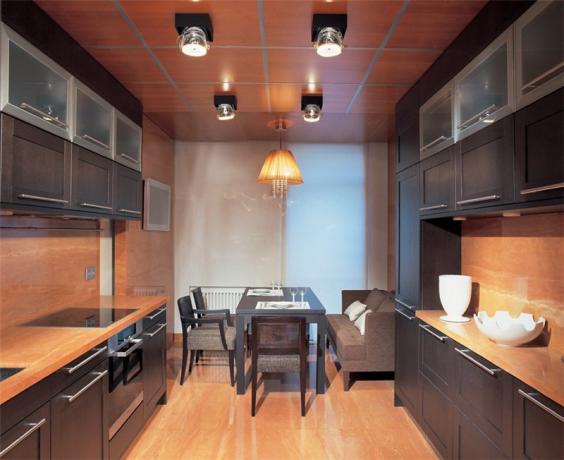 Küçük bir mutfağın DIY tasarımı 5 5 metre (36 fotoğraf): talimatlar, fotoğraf ve video eğitimleri, fiyat