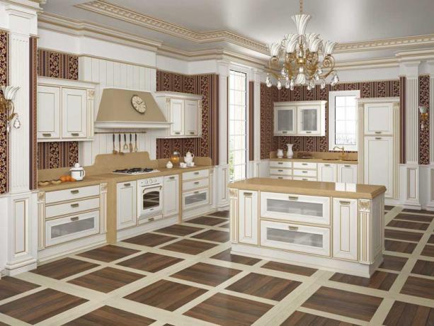 Beyaz mutfak seti (45 fotoğraf): kendi ellerinizle, fiyatınızla ve fotoğrafınızla bir iç mekan seçmek için video talimatları