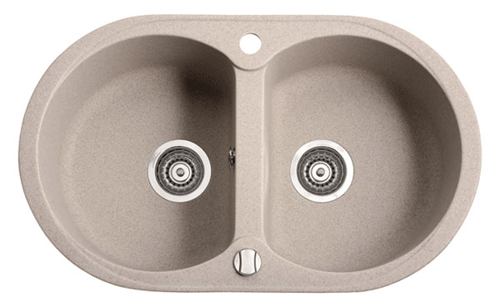 İki çanak lavabo Marmorin DURO - Avrupa kalitesi ve ergonomi