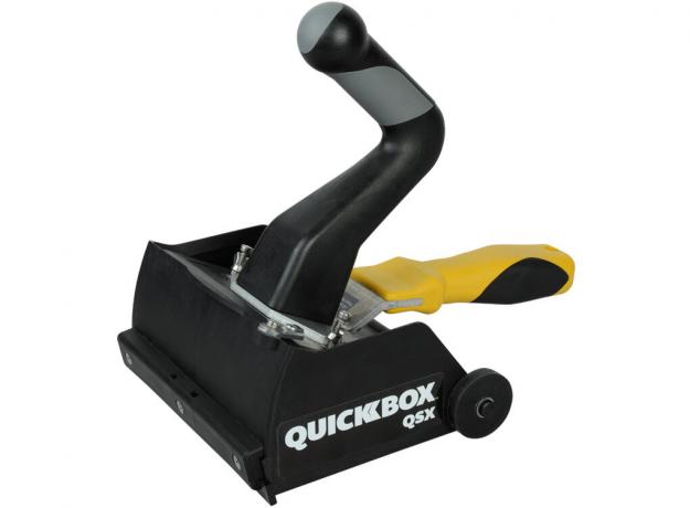 Quickbox: düz ve tek bir hareketle tabakası pürüzsüz.