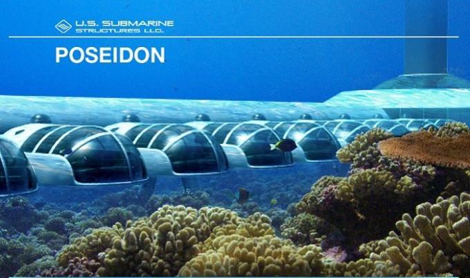 Poseidon Sualtı Resort - Otel sualtı odalı. | Fotoğraf: hotel-r.net.