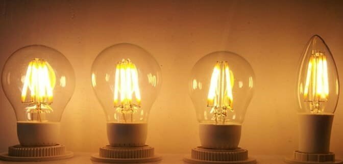 Filament LED soğanları: onlar, bunların avantaj ve dezavantajları nelerdir