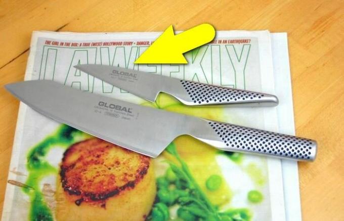 Nasıl kesinlikle herkes için bir ev var şeyleri kullanarak bir bıçak keskinleştirmek için.