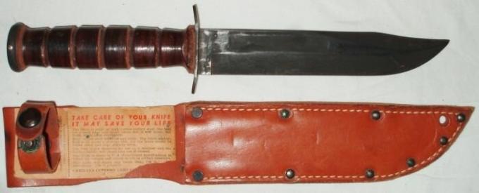 Ka-Bar - Ünlü bıçak ABD Deniz Piyadeleri. | Fotoğraf: usmilitariaforum.com. 