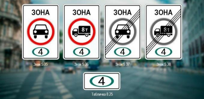 Bu işaretler vardır. / Fotoğraf: autotonkosti.ru.