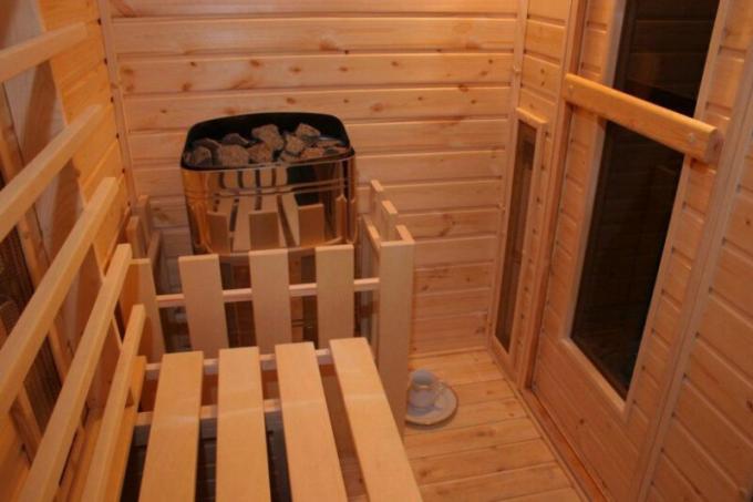 Inşaat bitirme için kendi elleriyle bodrum sauna