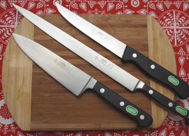 Farklı bıçak kullanma. | Fotoğraf: İç dekorasyon ve elleriyle mutfak tamiri.