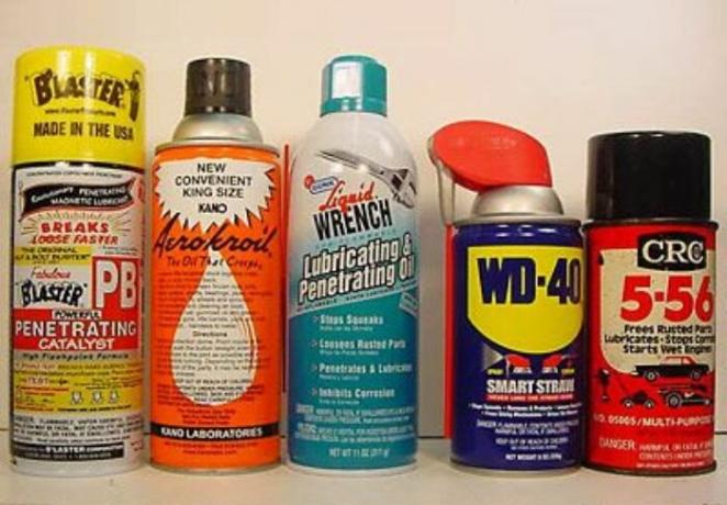 Ünlü madde WD-40 ve bunun benzerlerini içerir. | Fotoğraf: popularmechanics.com.