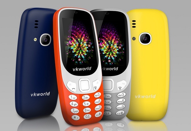 Vkworld Z3310, efsanevi Nokia'yı kopyalıyor ve maliyeti yalnızca 10$ - Gearbest Blogu